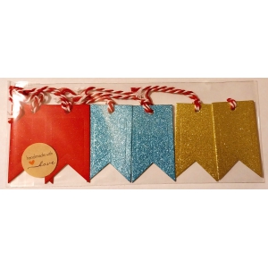 Glitter Gift Tags (6 pack)